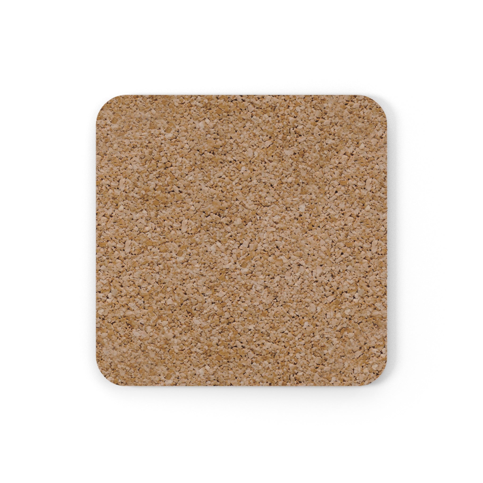 4th of July Cork Coaster — USA Flag Statue of Liberty Fireworks Design