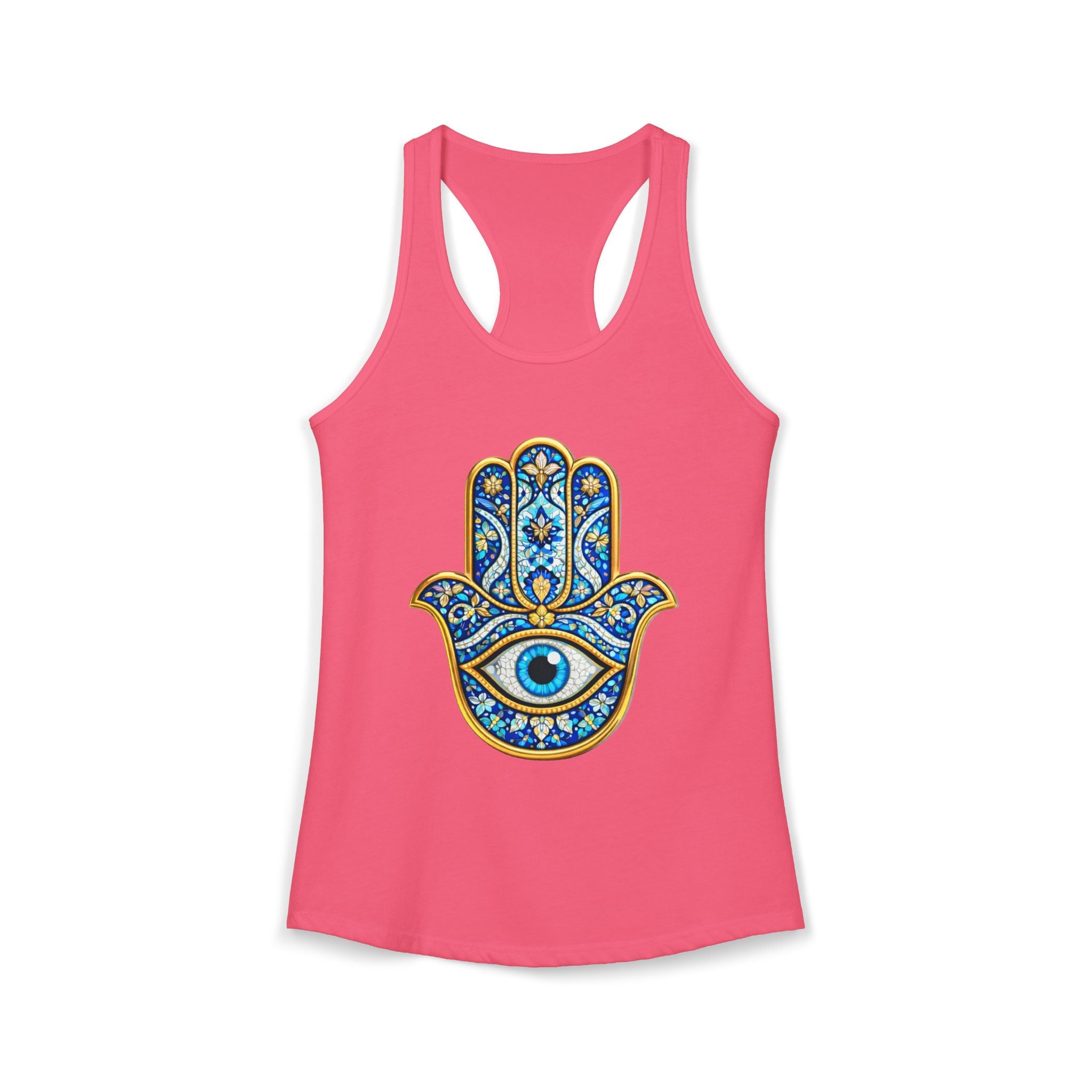 Women's Ideal Racerback Tank evil eye