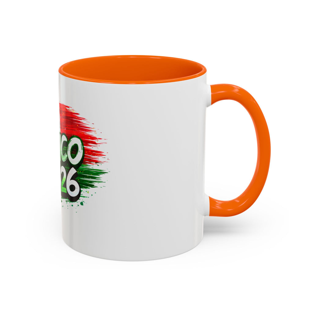 Mexico 2026 Soccer Mug — Mexican Flag Football Cup Coffee Cup (11/15oz)