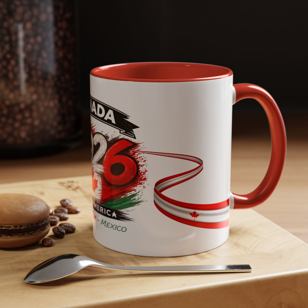 Canada 2026 Soccer Cup Mug — North America USA-Canada-Mexico Cup Coffee Mug