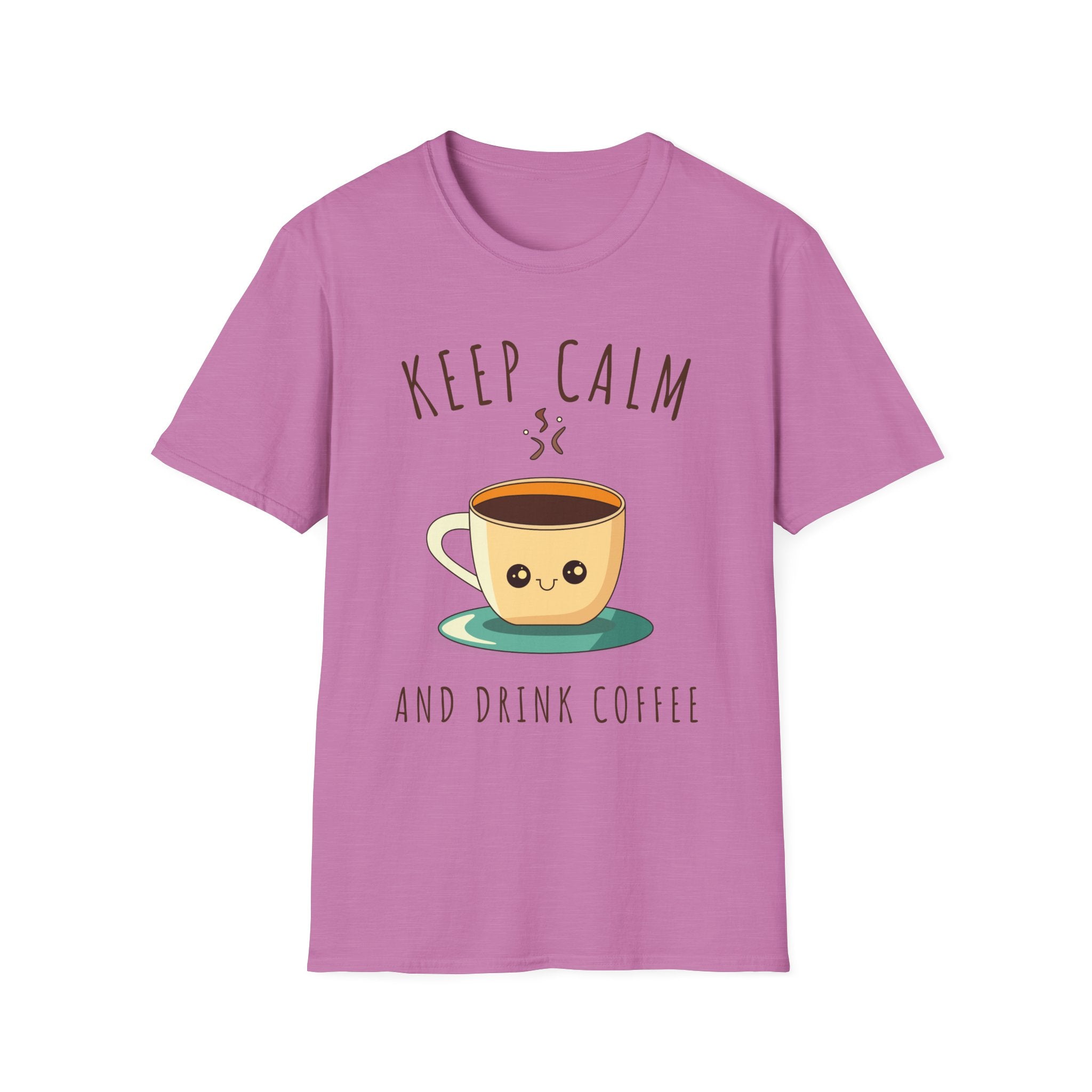 Keep calm & drink coffee Unisex Softstyle T-Shirt