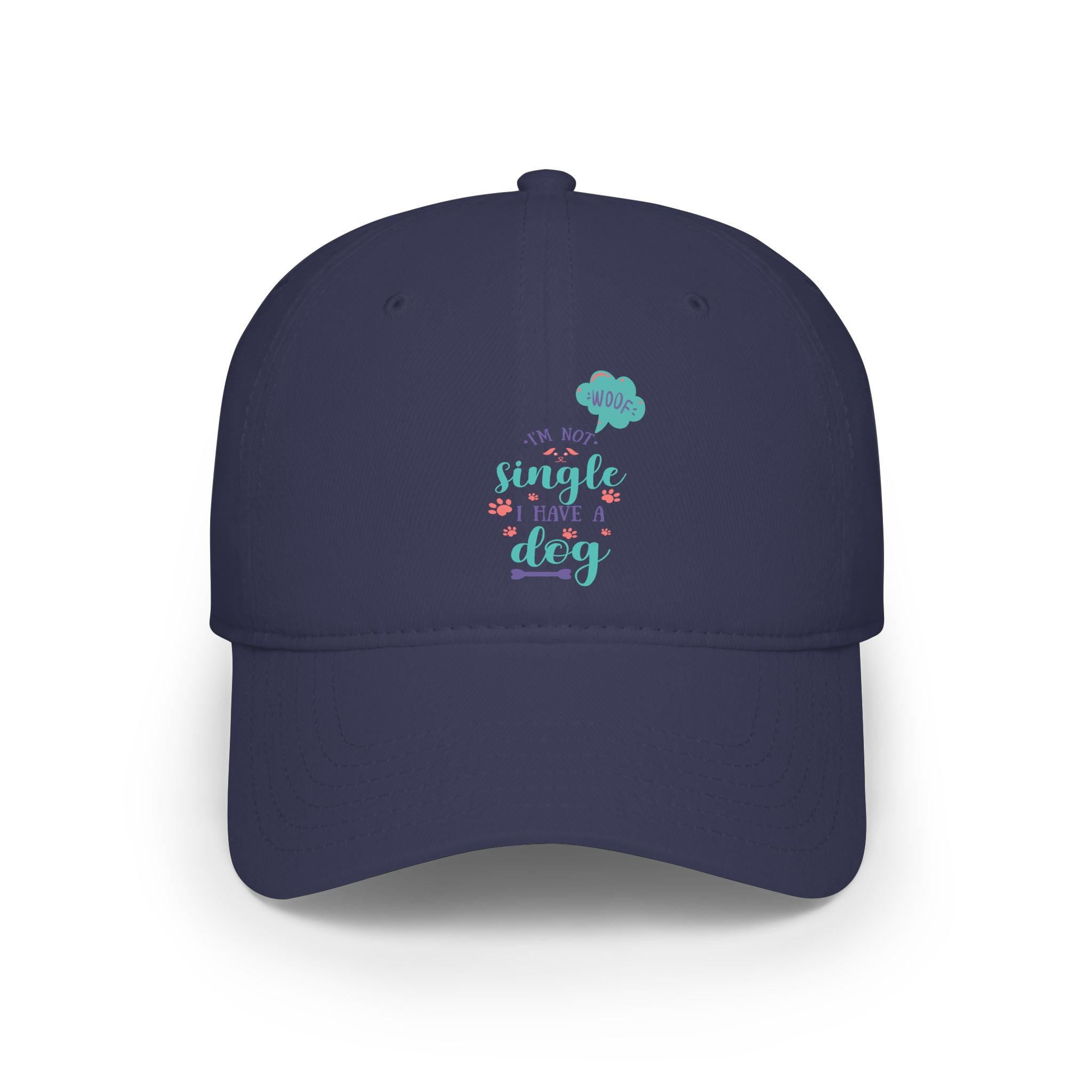 Funny "Single, Taken, I Have a Dog" Dog Lover Baseball Cap