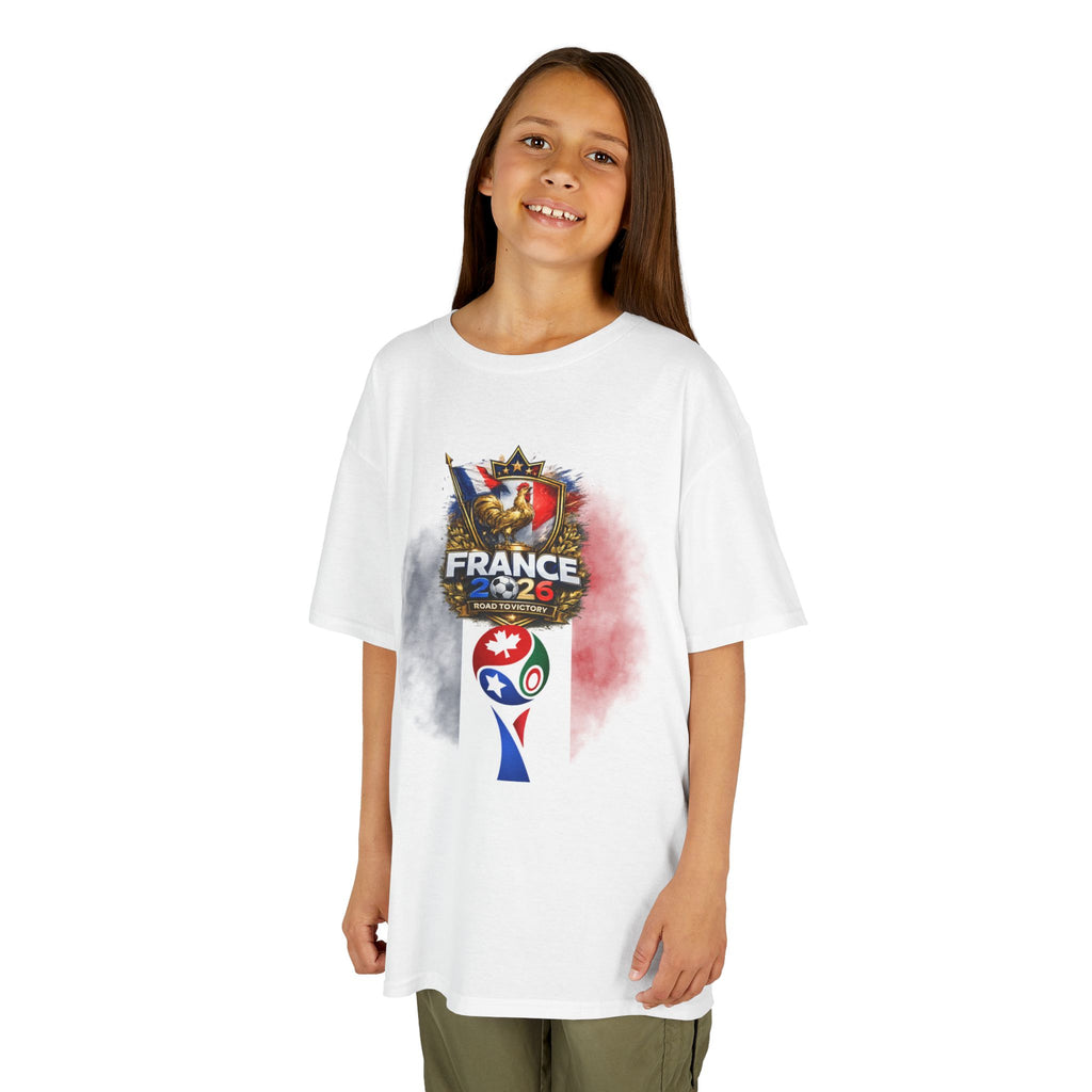 Kids T-Shirt — France 2024 Soccer Cup Crest (Kids)