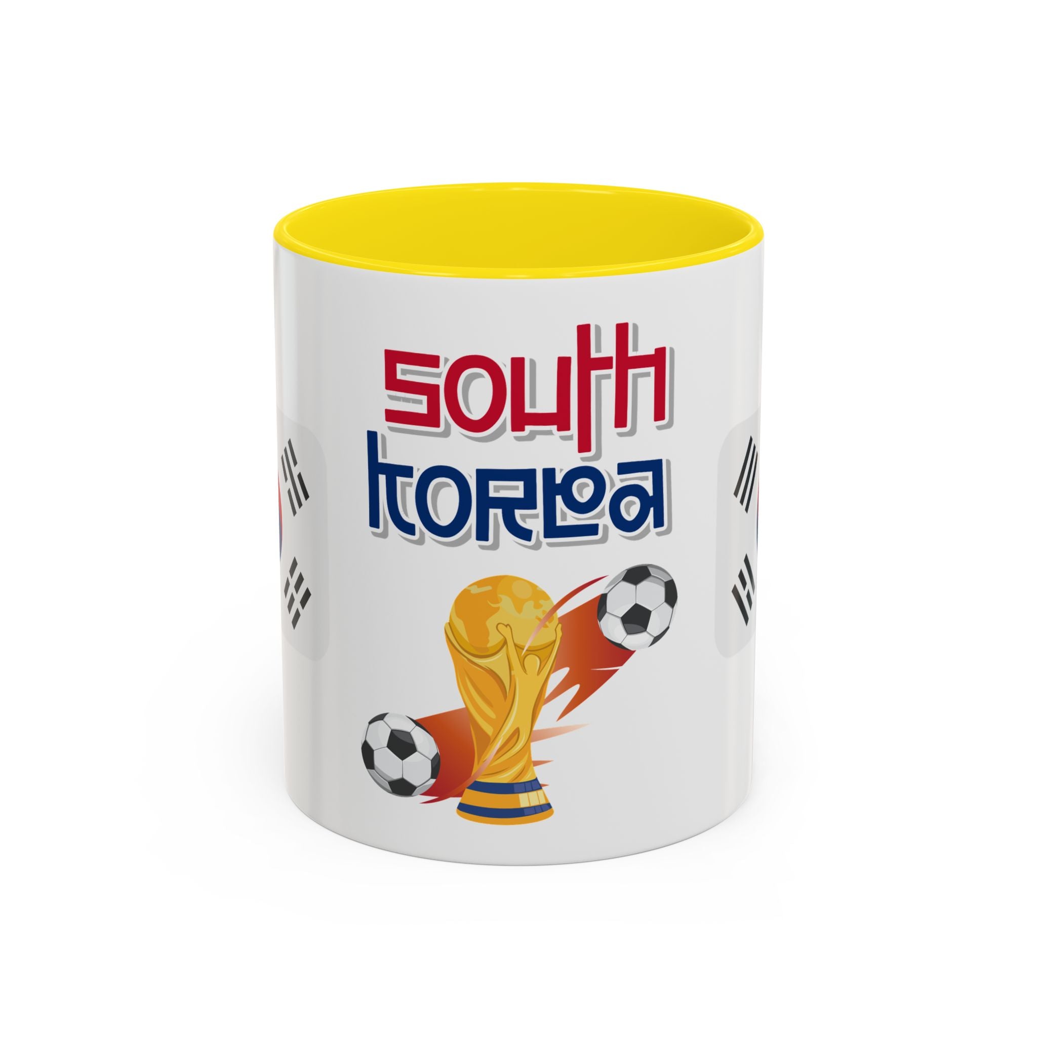 South Korea Accent Coffee Mug (11, 15oz)