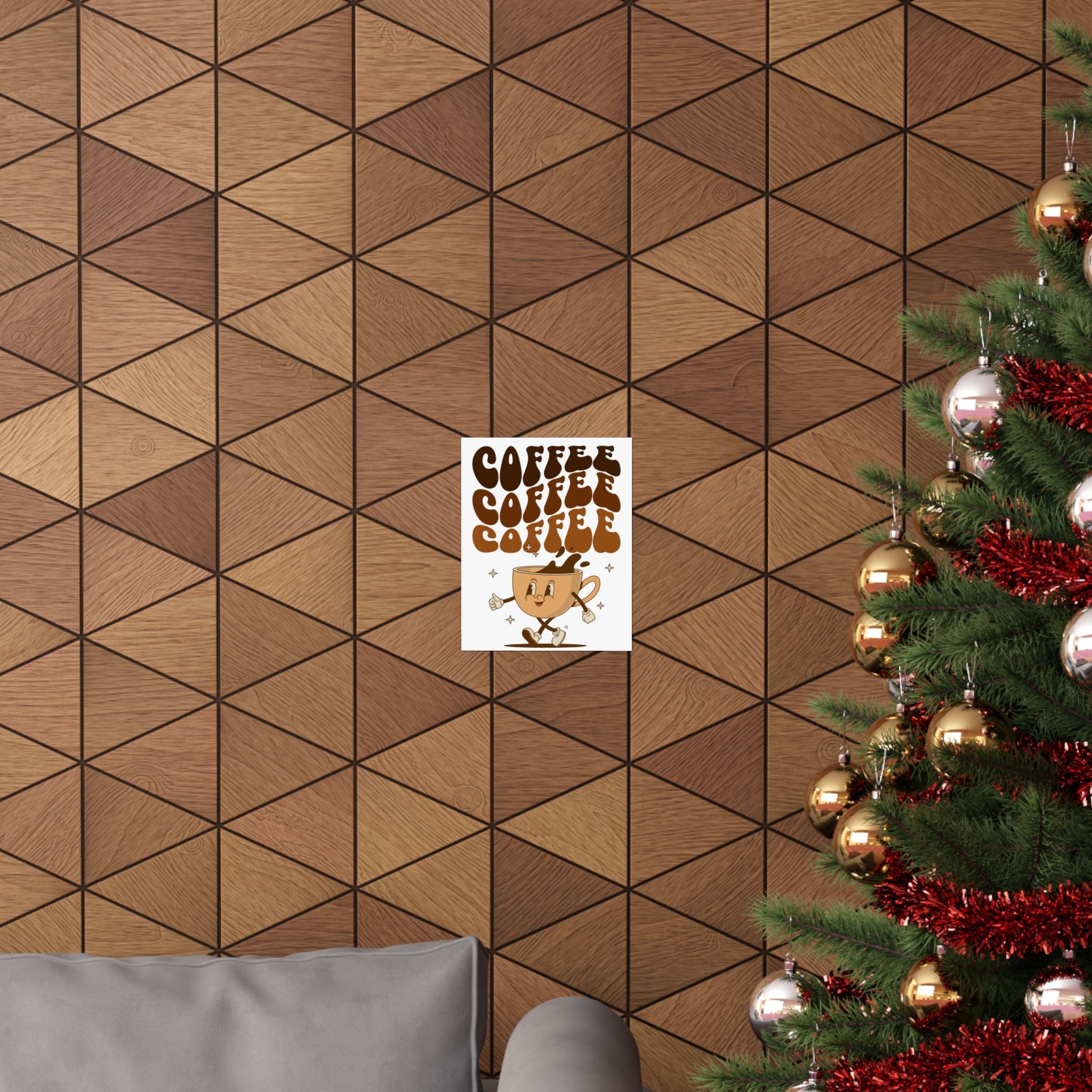 Drink coffee Matte Vertical Posters