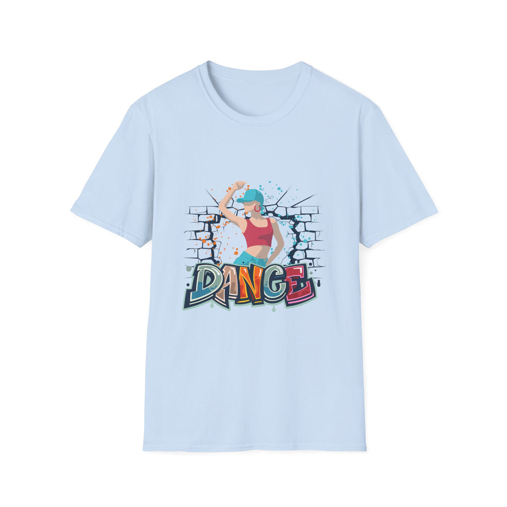 Dance Graffiti T-Shirt — Urban Street Dancer Graphic Tee