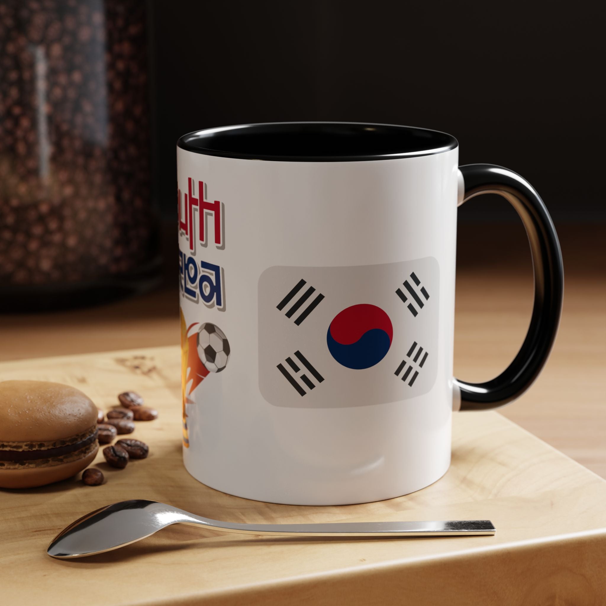 South Korea Accent Coffee Mug (11, 15oz)
