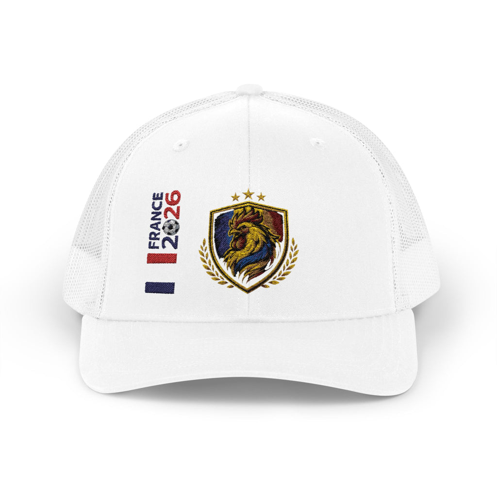 France 2026 Lion Crest Snapback Trucker Cap