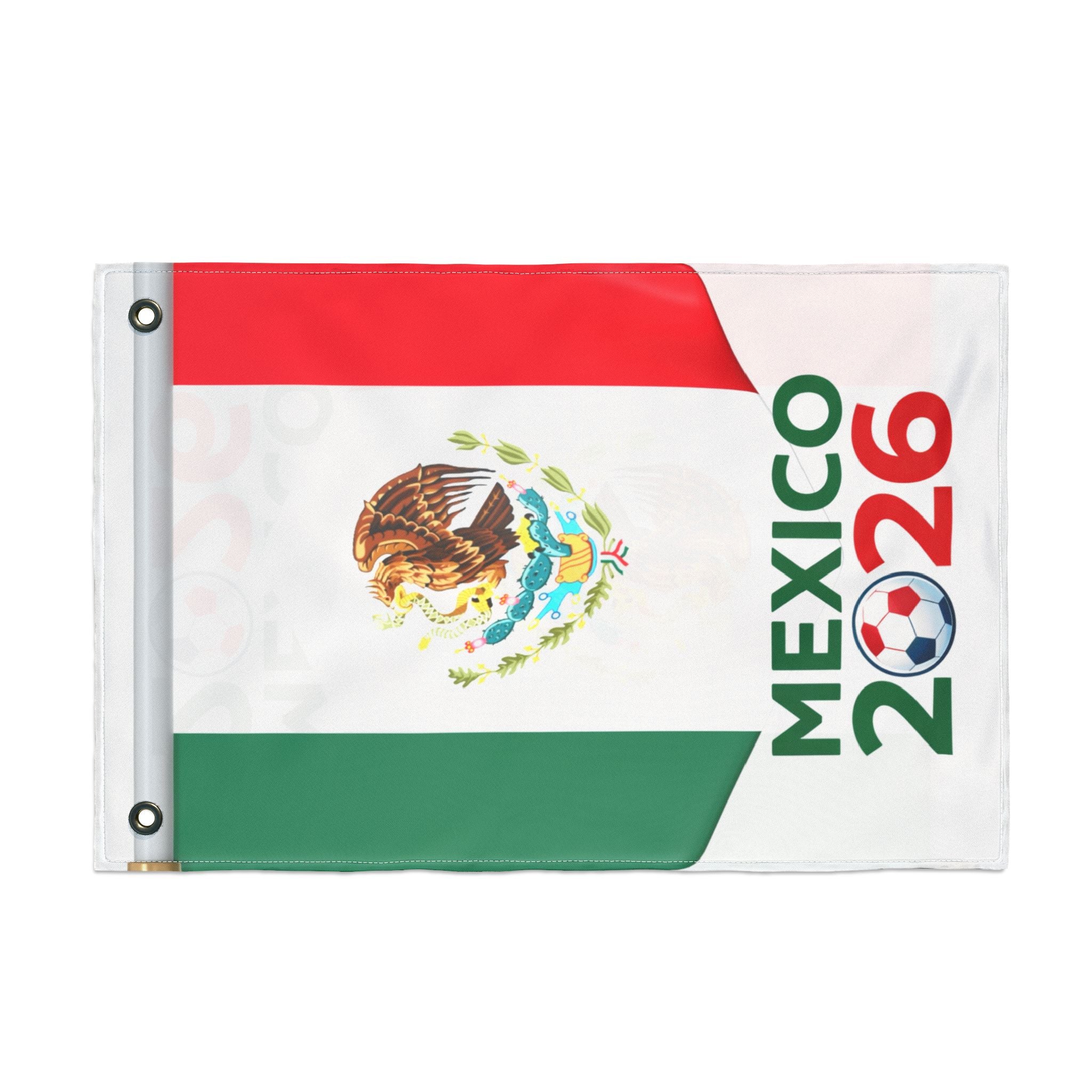 MEXICO Double Sided Flag
