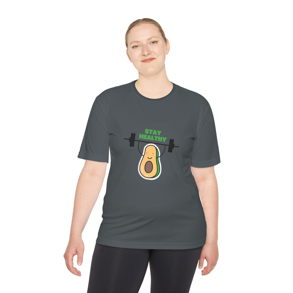 Stay Healthy Avocado Weightlifting Tee