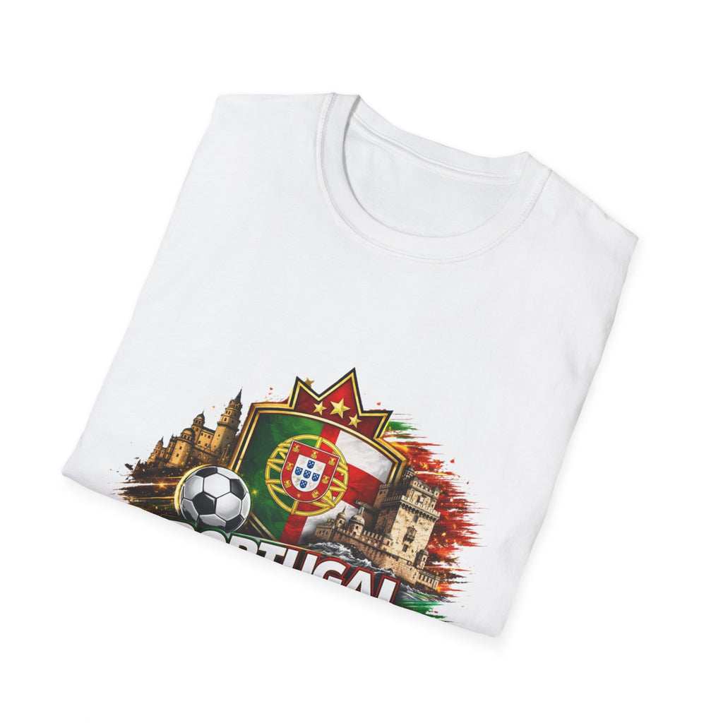Portugal 2026 Soccer T-Shirt – Cup Fan Jersey with Crest & Trophy