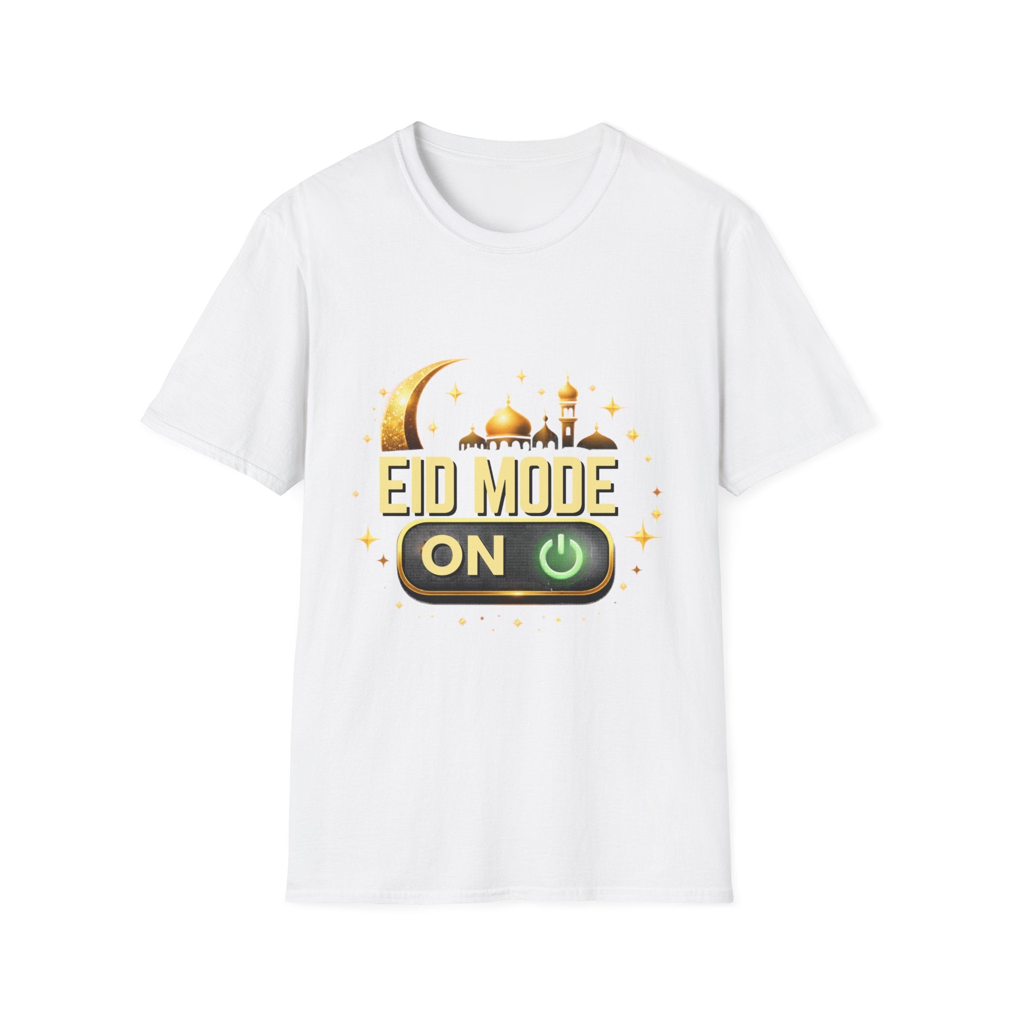 Eid Mode On T-Shirt — Festive Ramadan & Eid Celebration Tee