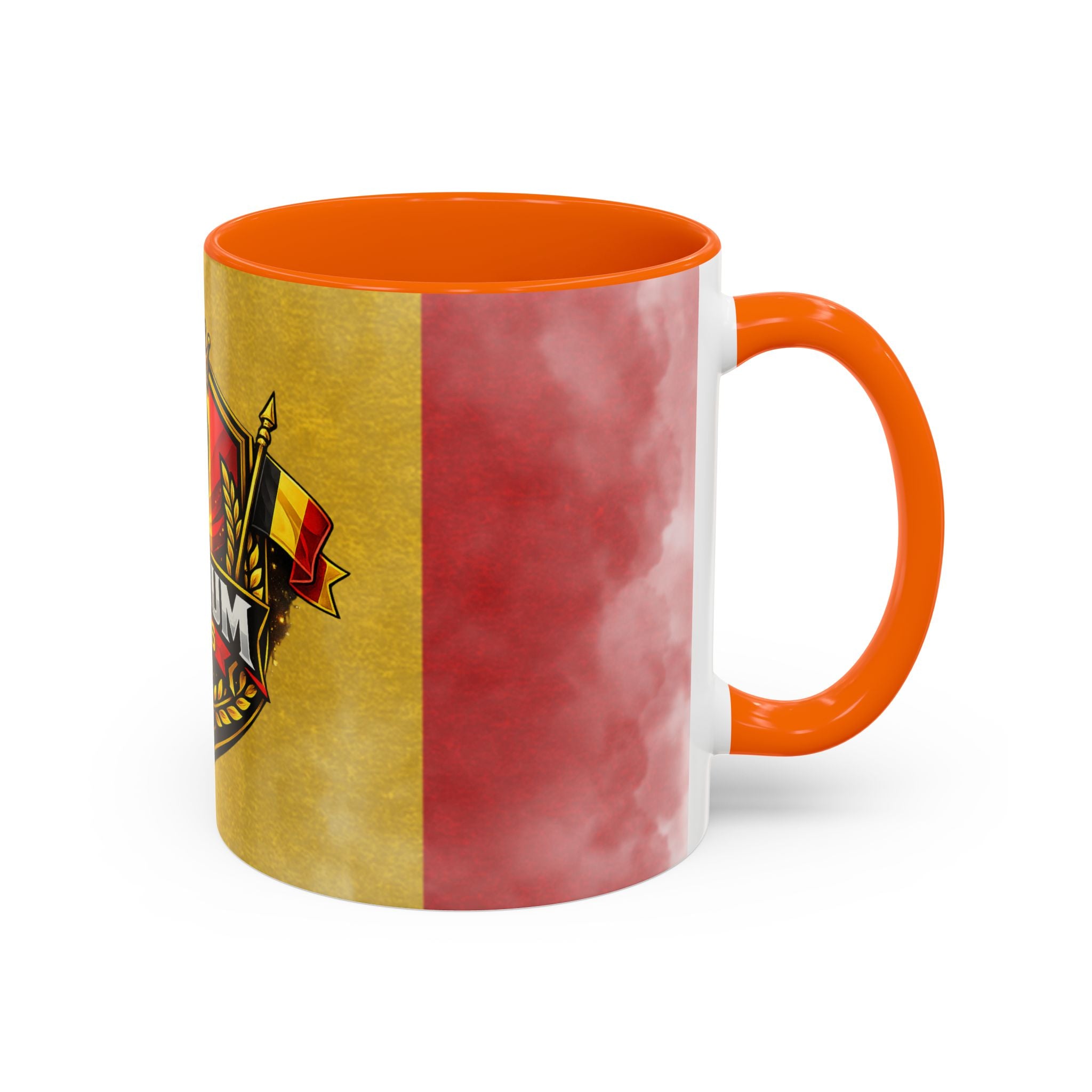 Belgium 2026 Soccer Crest Coffee Mug — Cup Fan Gift (11/15oz)