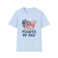 Fourth of July USA Flag T-Shirt