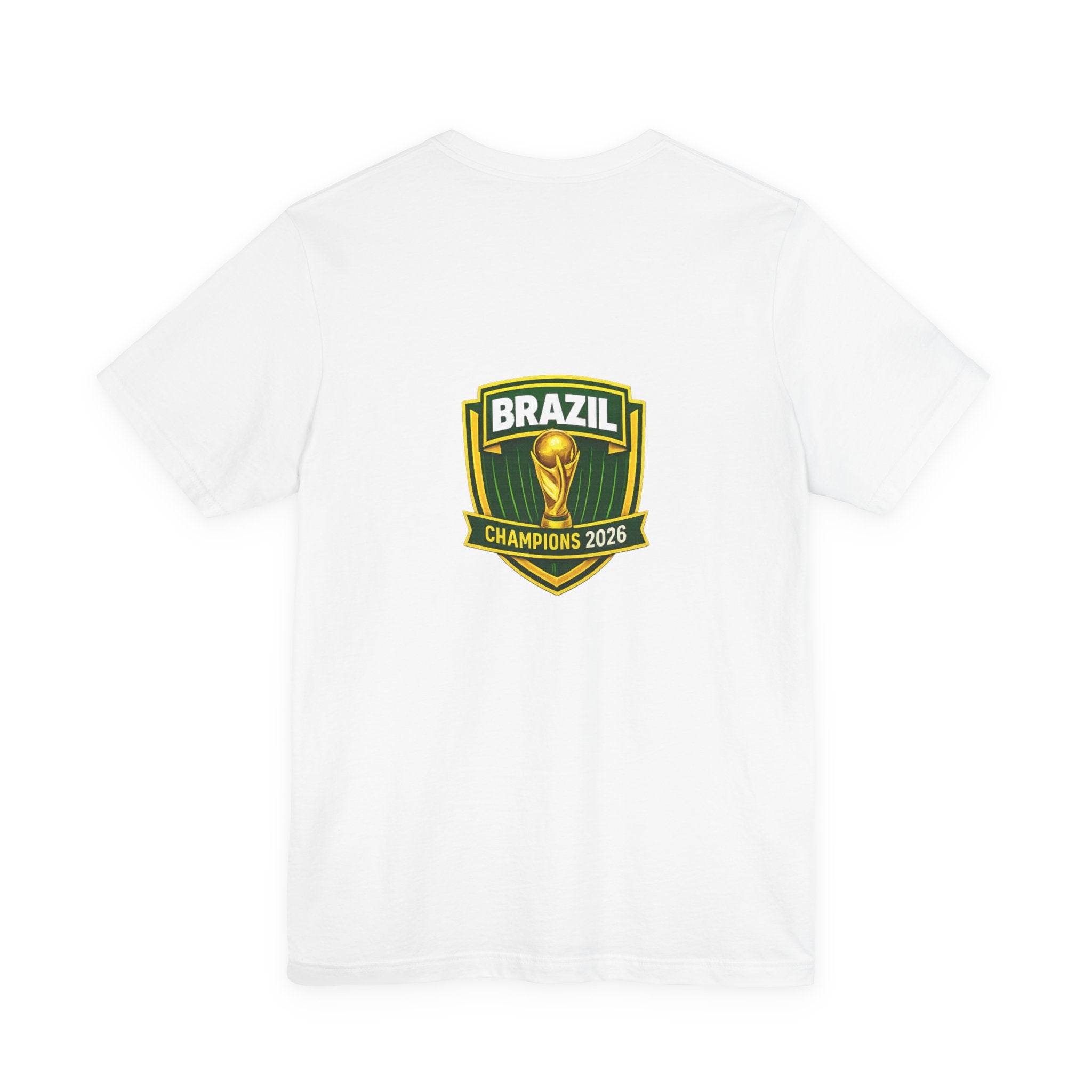 Brazil Flag & Champions 2026 Soccer T-Shirt