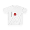 Kids Japan Flag T-Shirt — Red Sun Tee with 'JAPAN' Back Print
