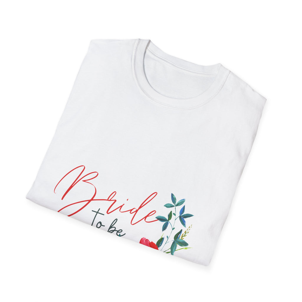 Bride-to-Be T-Shirt — Floral Bachelorette Tee