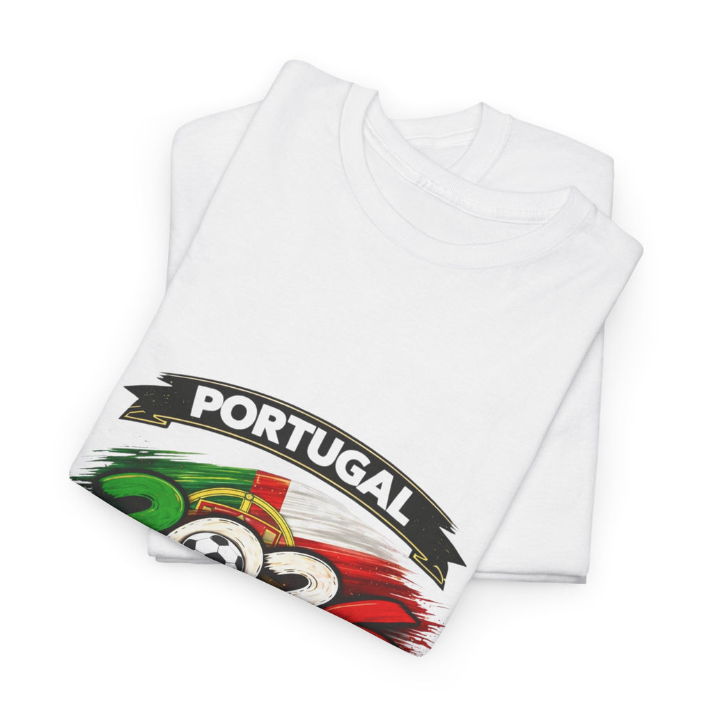 Portugal 2026 Soccer T-Shirt — Cup Trophy Design (USA Canada Mexico)