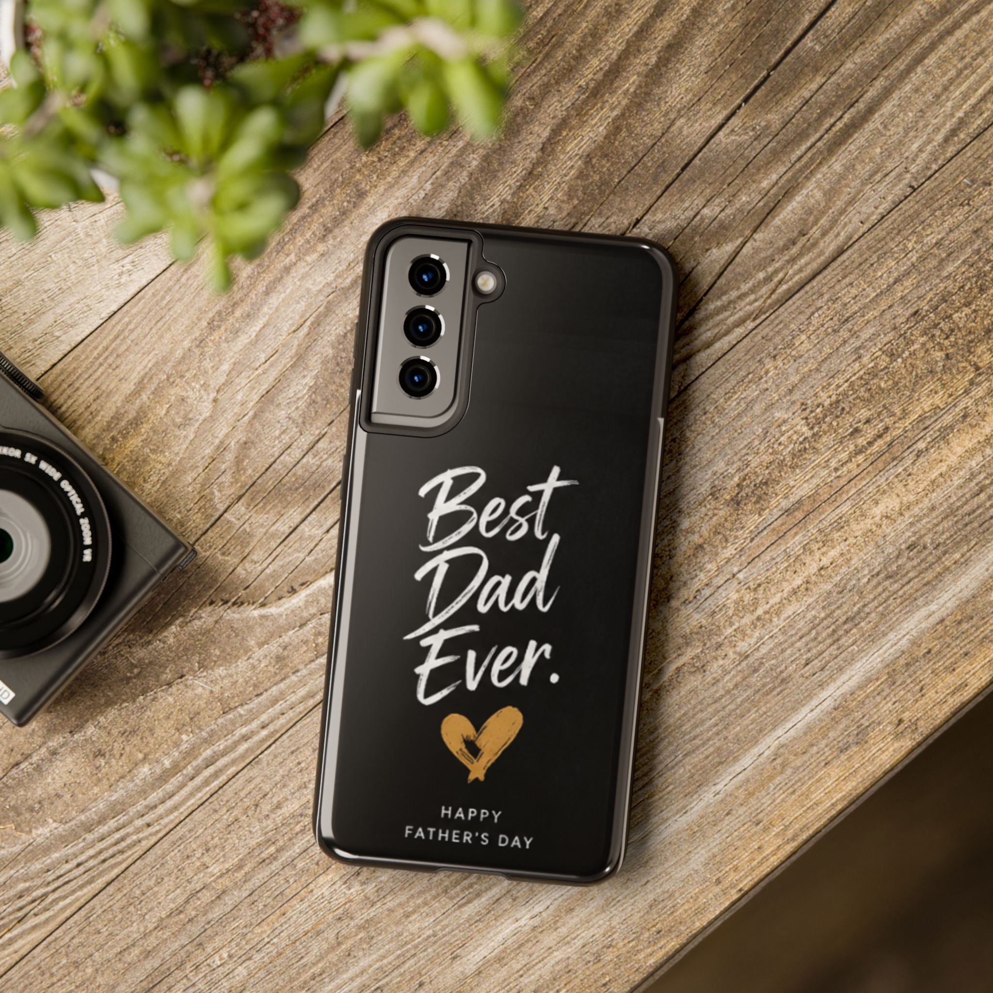 Best Dad Ever Phone Case — Happy Father’s Day Protective Tough Case