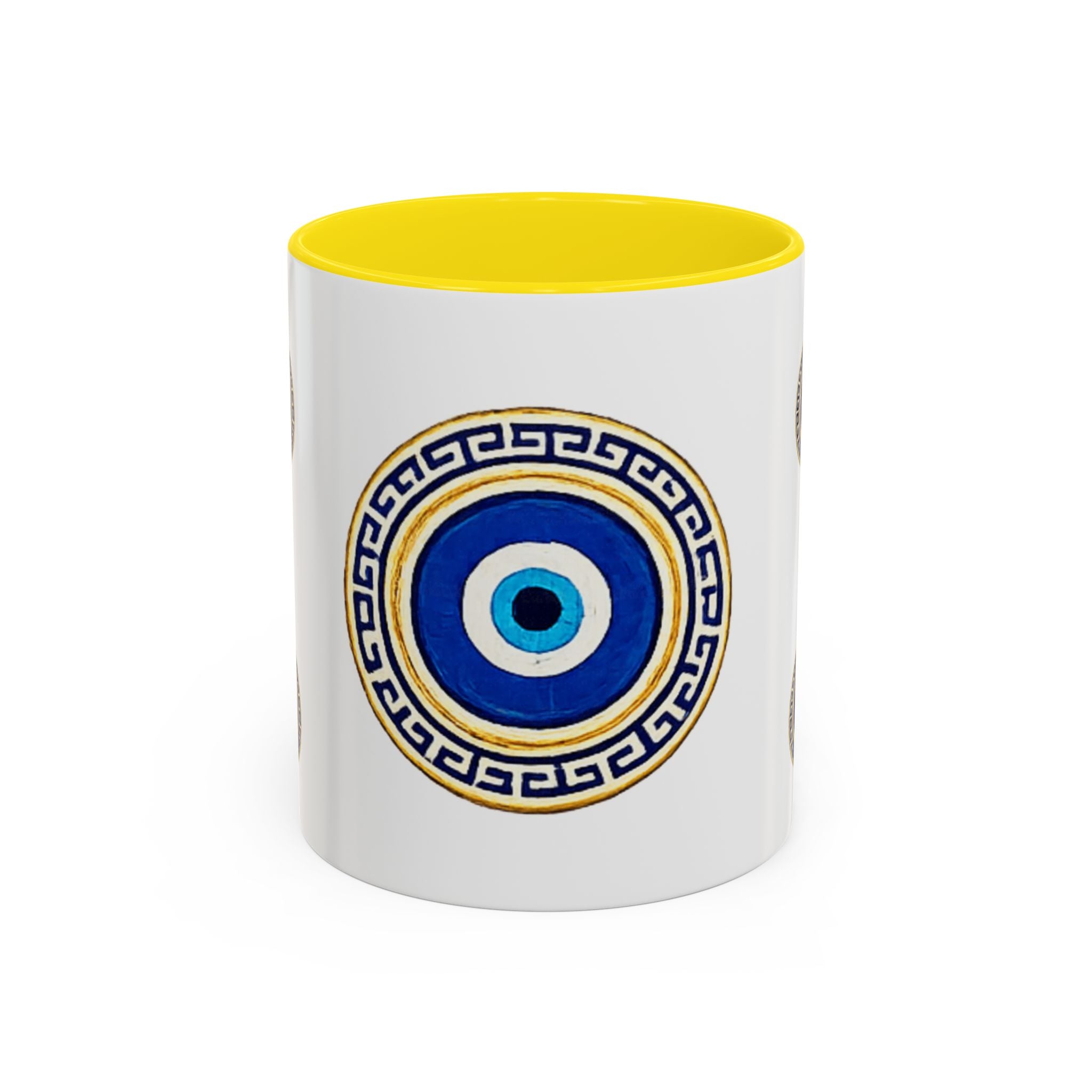 Evil Eye Accent Coffee Mug