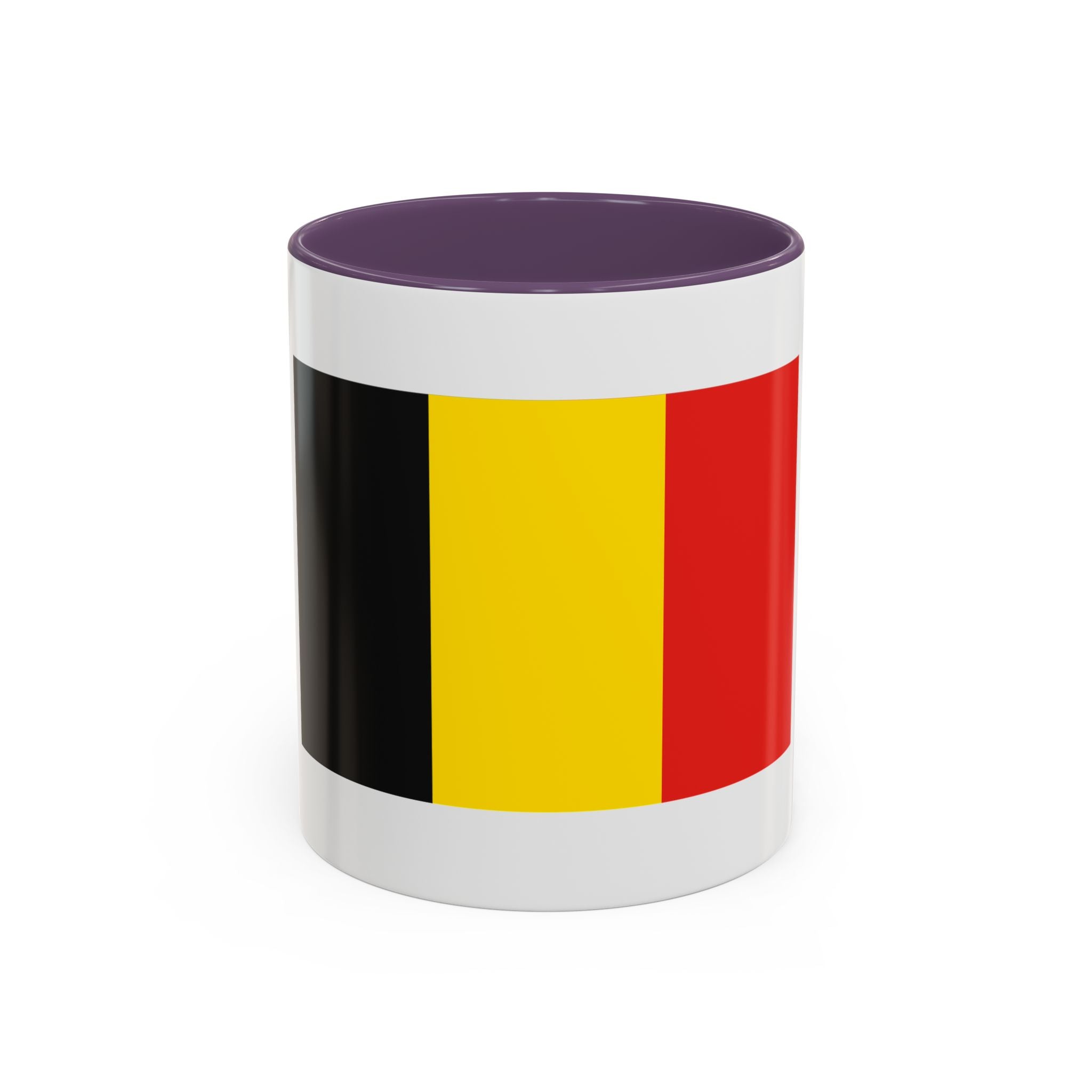 Belgium Flag Accent Coffee Mug — Belgian Pride 11/15oz