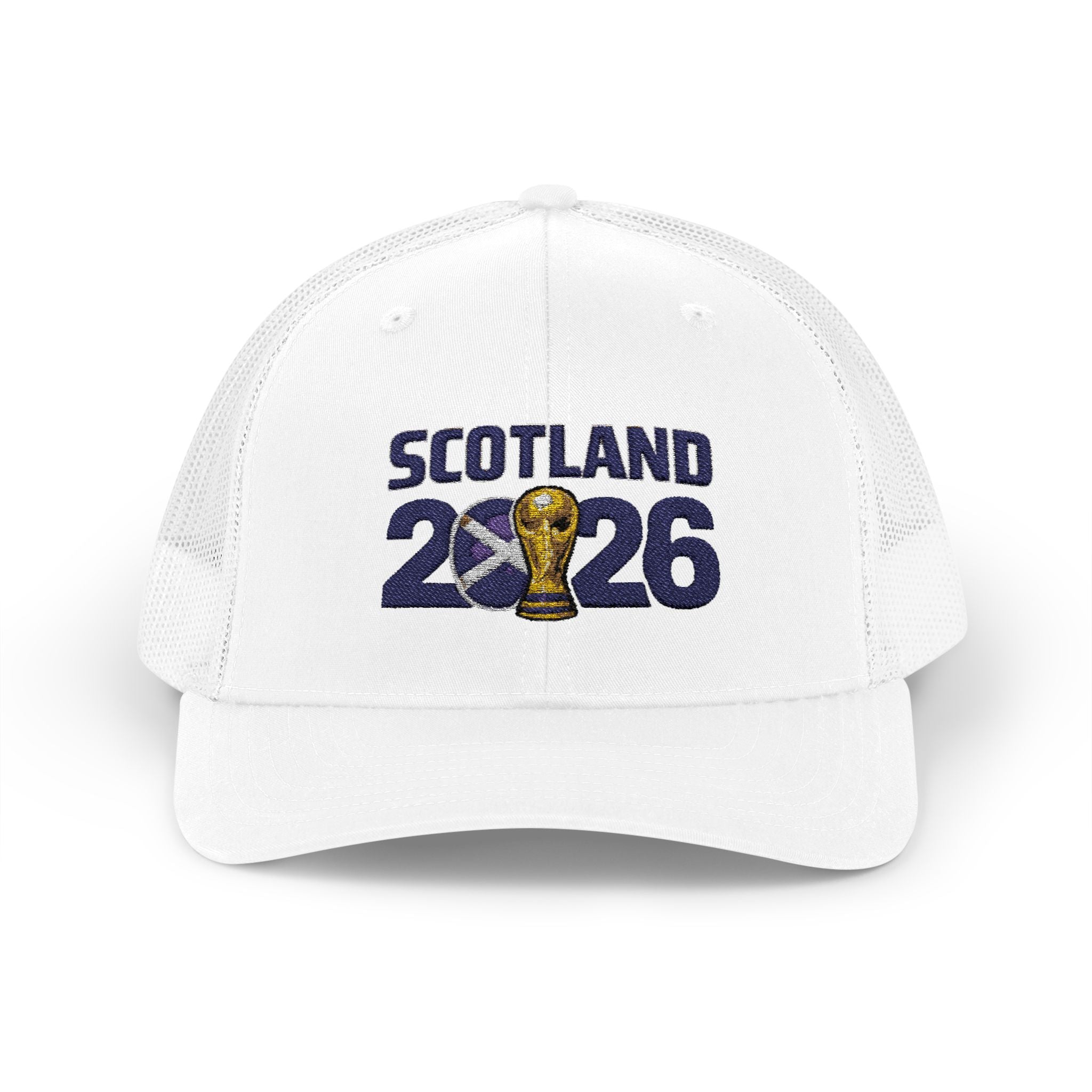 Scotland 2026 Cup Snapback Trucker Cap