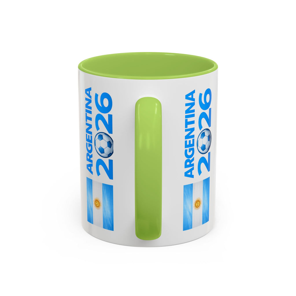 Argentina 2026 Soccer Cup Mug – Accent Coffee Cup (11/15oz)