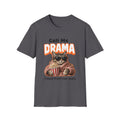 Call Me Drama Cat unisex T-Shirt — "I Need Front Row Seats" Graphic Tee