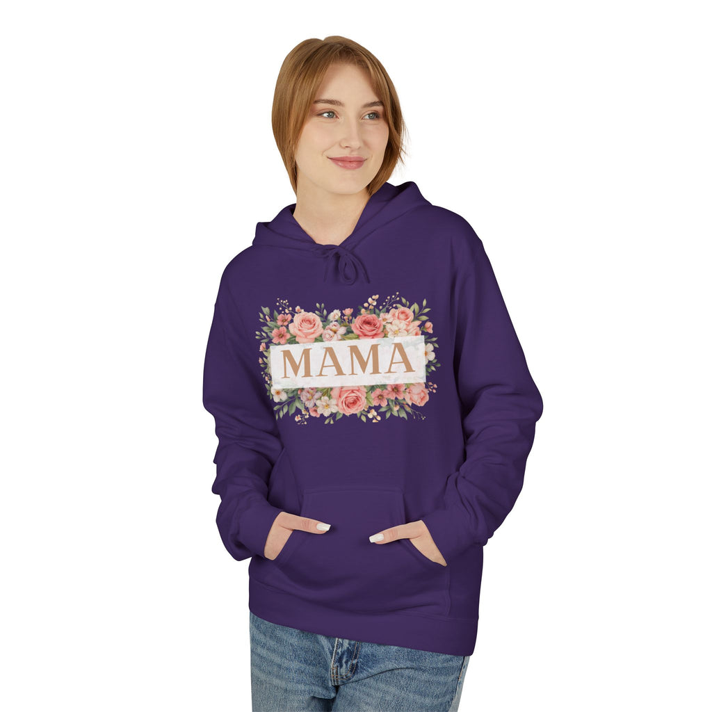 Mama Floral Hoodie — Cozy Mother's Day Sweatshirt