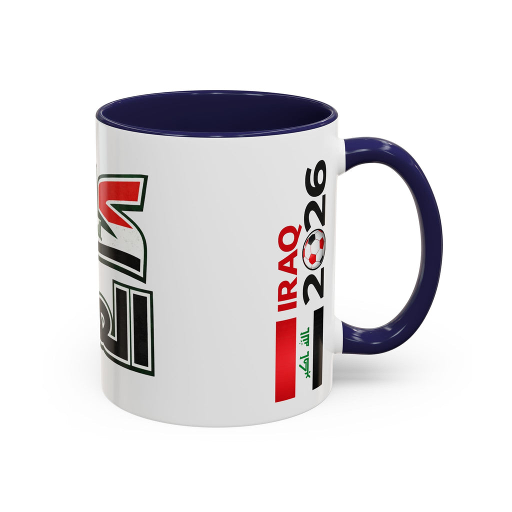 Iraq 2026 Accent Coffee Mug — Arabic Pride Flag Design