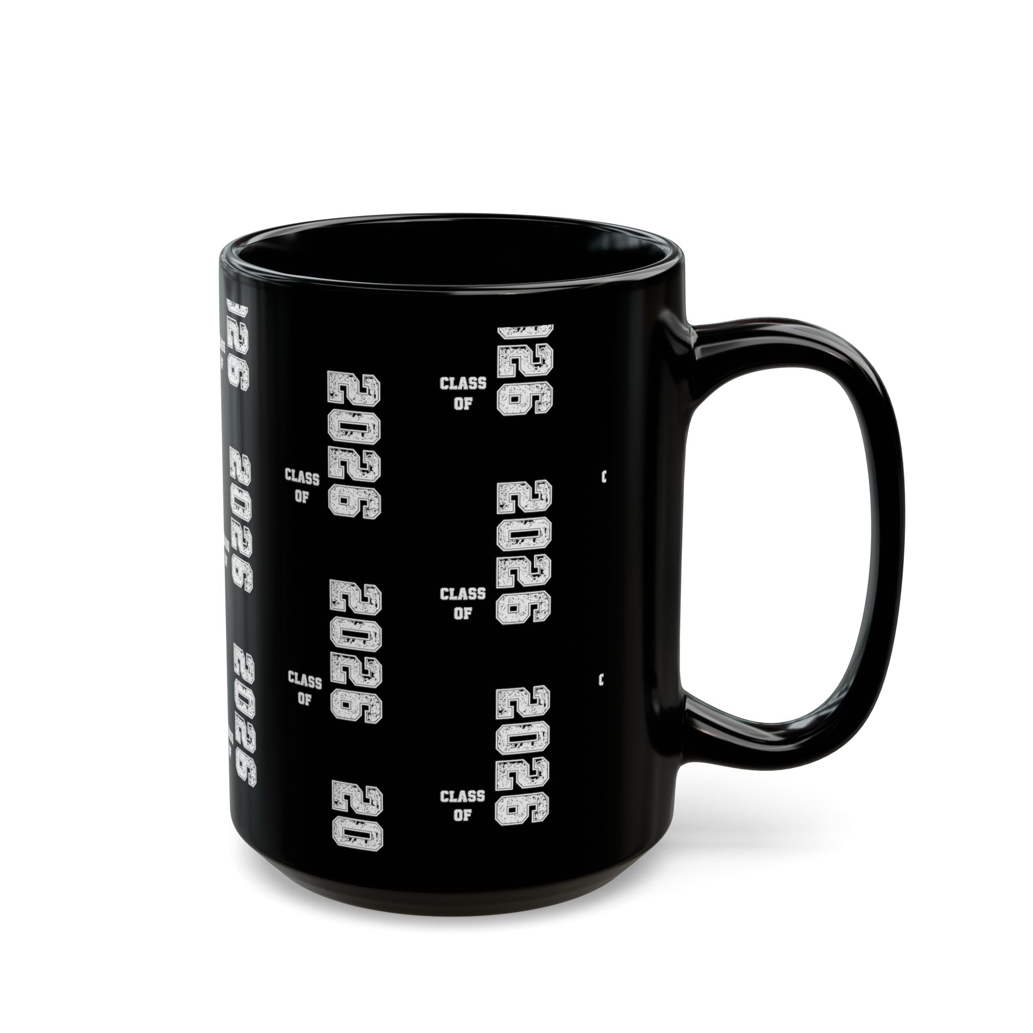 Class of 2026 Black Graduation Mug – 11oz & 15oz Ceramic
