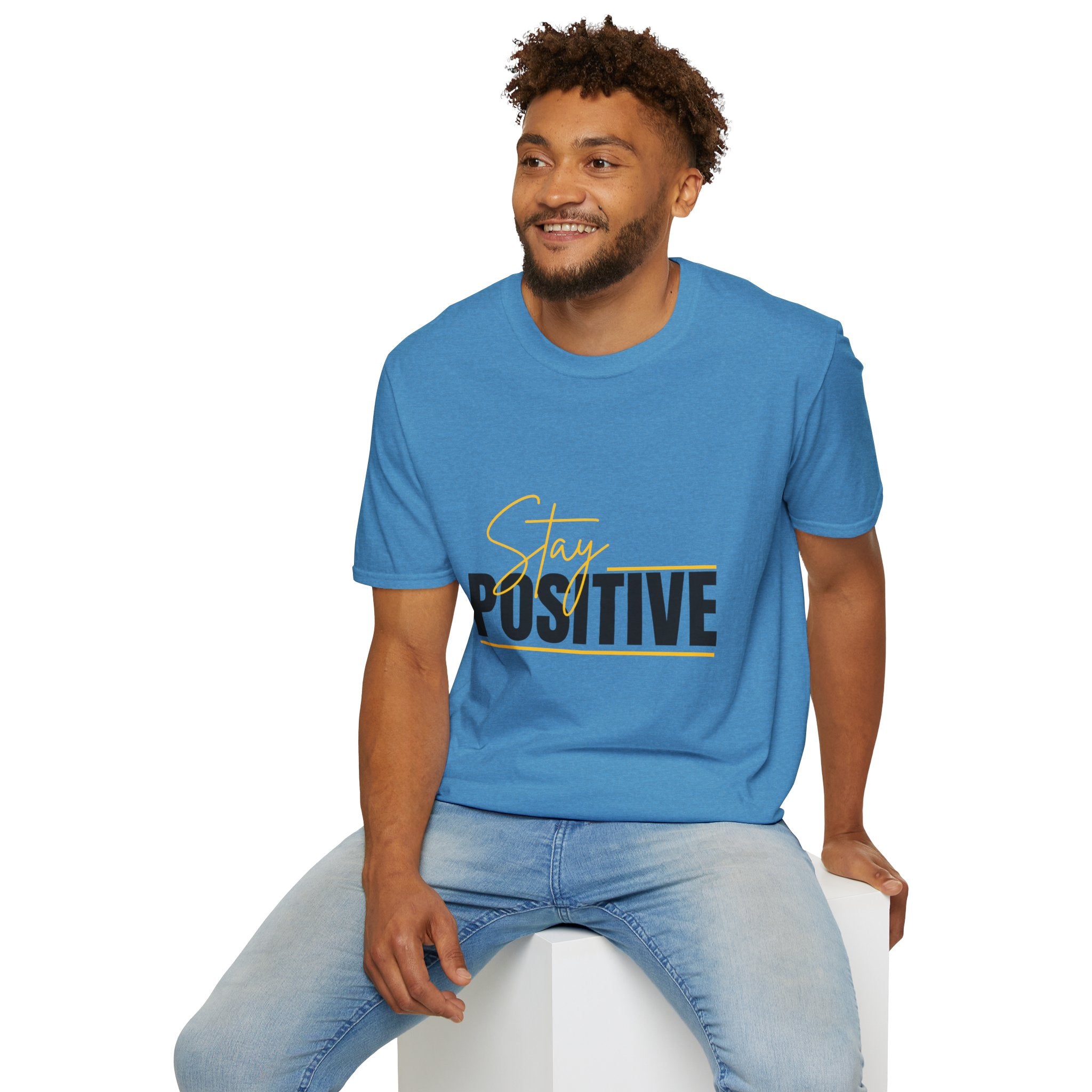 Stay Positive T-Shirt — Inspirational Motivational Graphic Tee