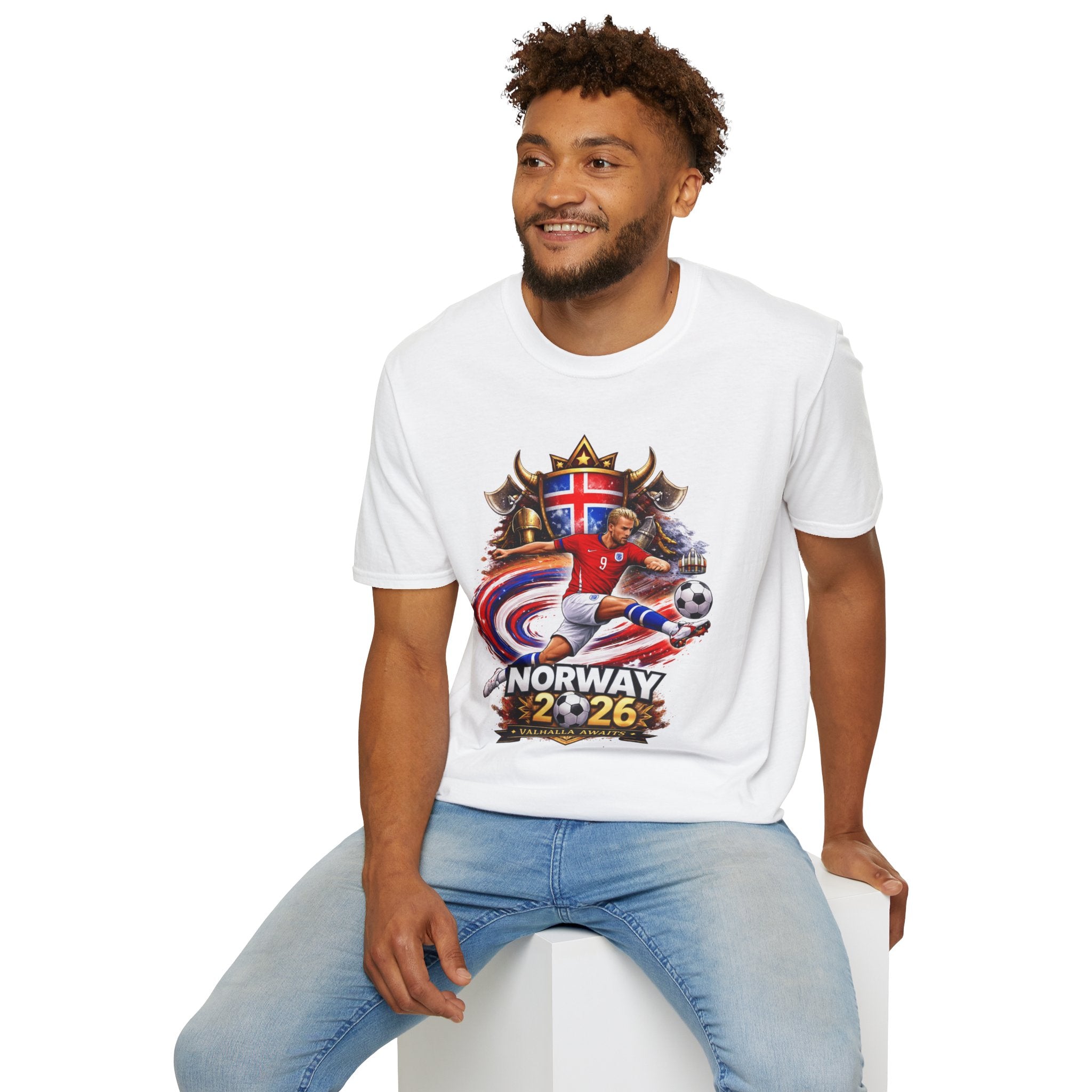 Norway 2026 Cup Soccer T-Shirt — Norwegian Football Fan Tee