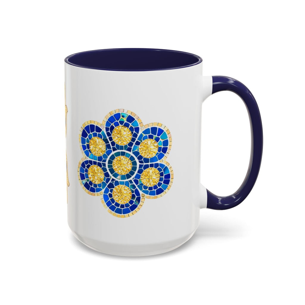 Evil Eye Hamsa Accent Coffee Mug