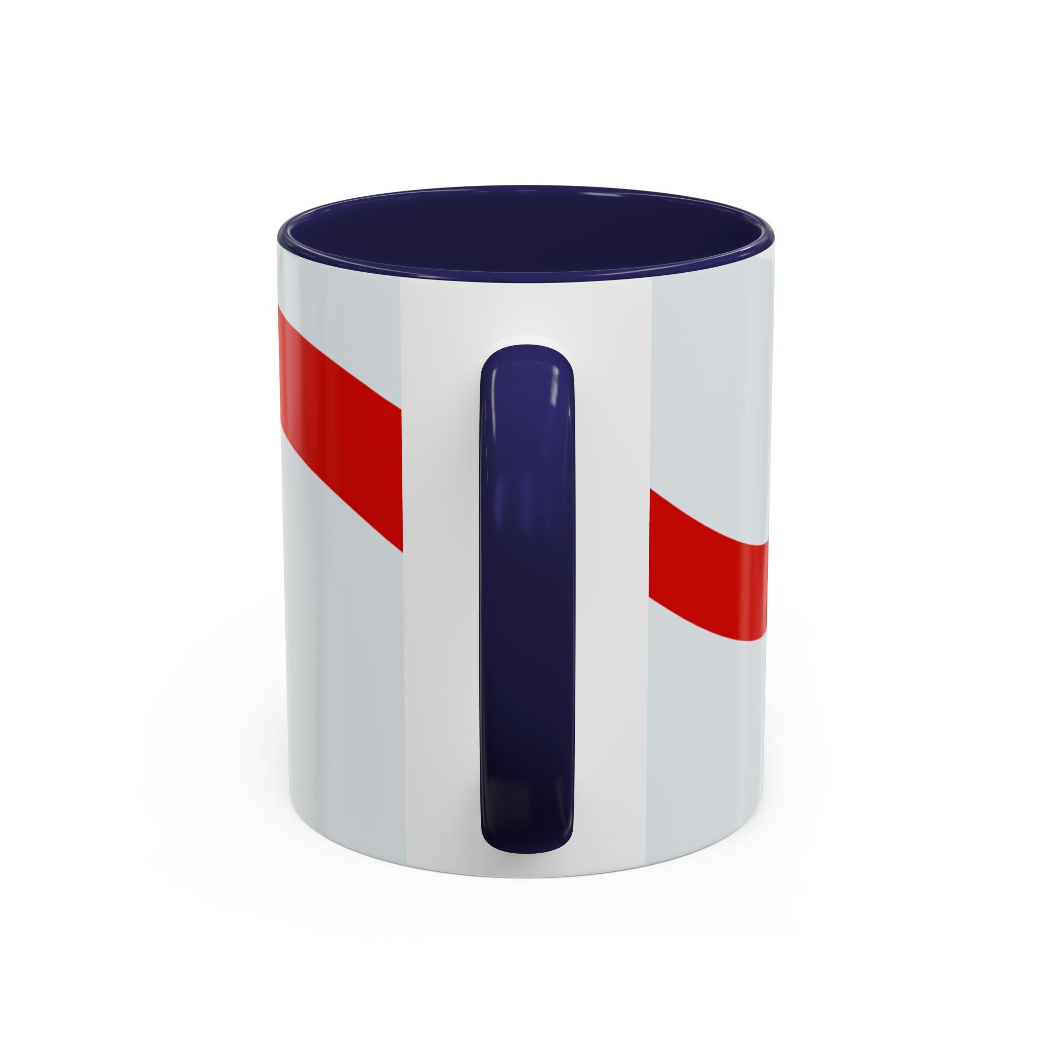 England 2026 Football Cup Accent Mug — Lion & St. George Soccer Coffee Cup (11/15oz)