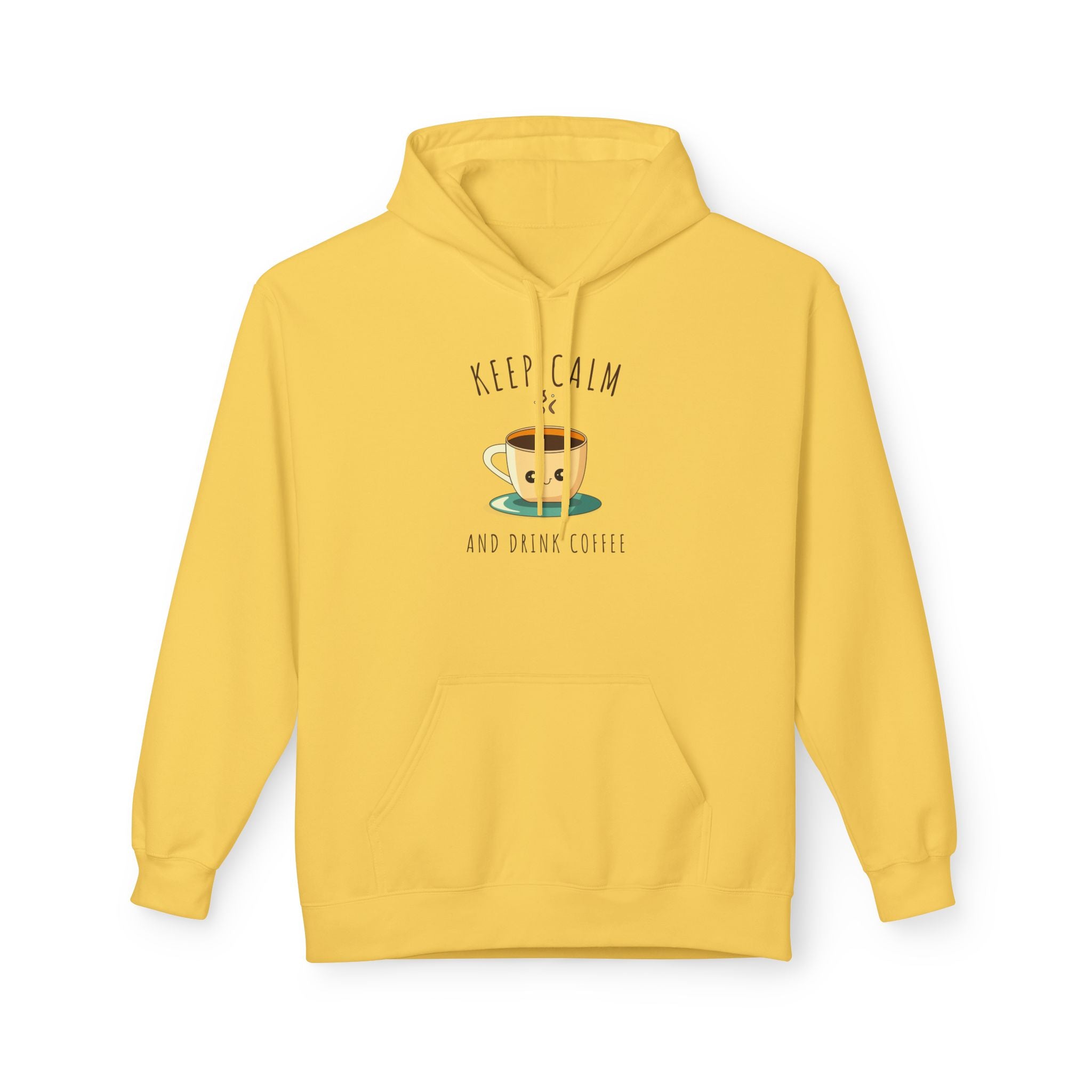 Keep calm & drink coffee Unisex Midweight Softstyle Fleece Hoodie