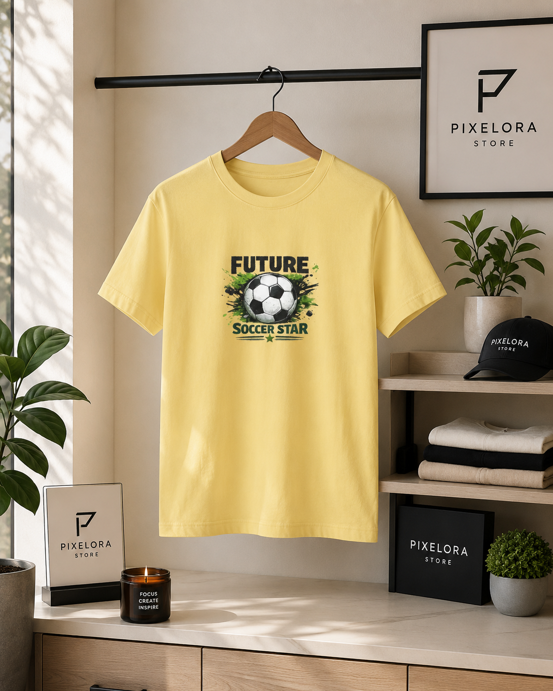 Future Soccer Star Youth T‑Shirt — Kids Soccer Shirt