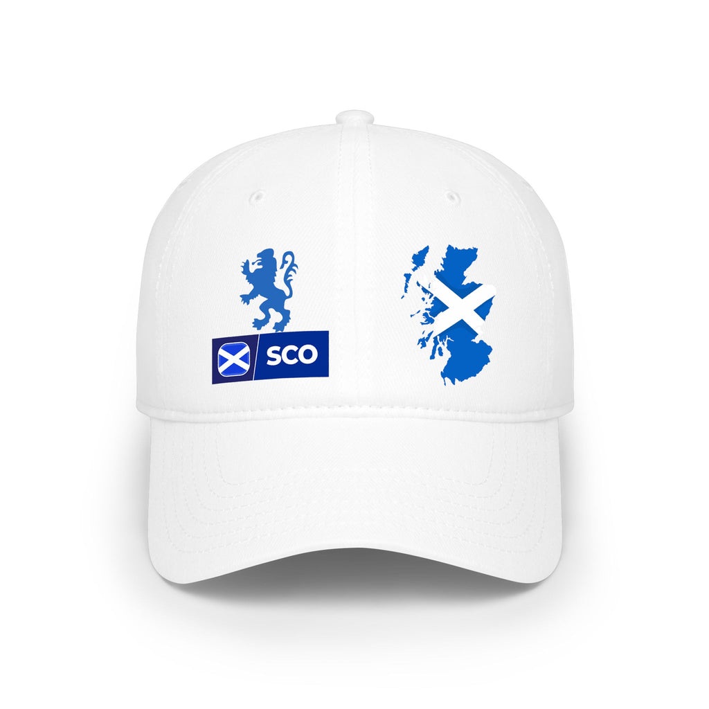 Scotland Map & Lion Low Profile Baseball Cap – SCO Saltire Design