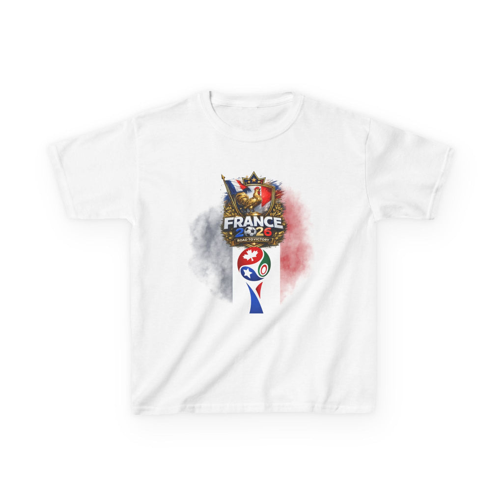 Kids T-Shirt — France 2024 Soccer Cup Crest (Kids)