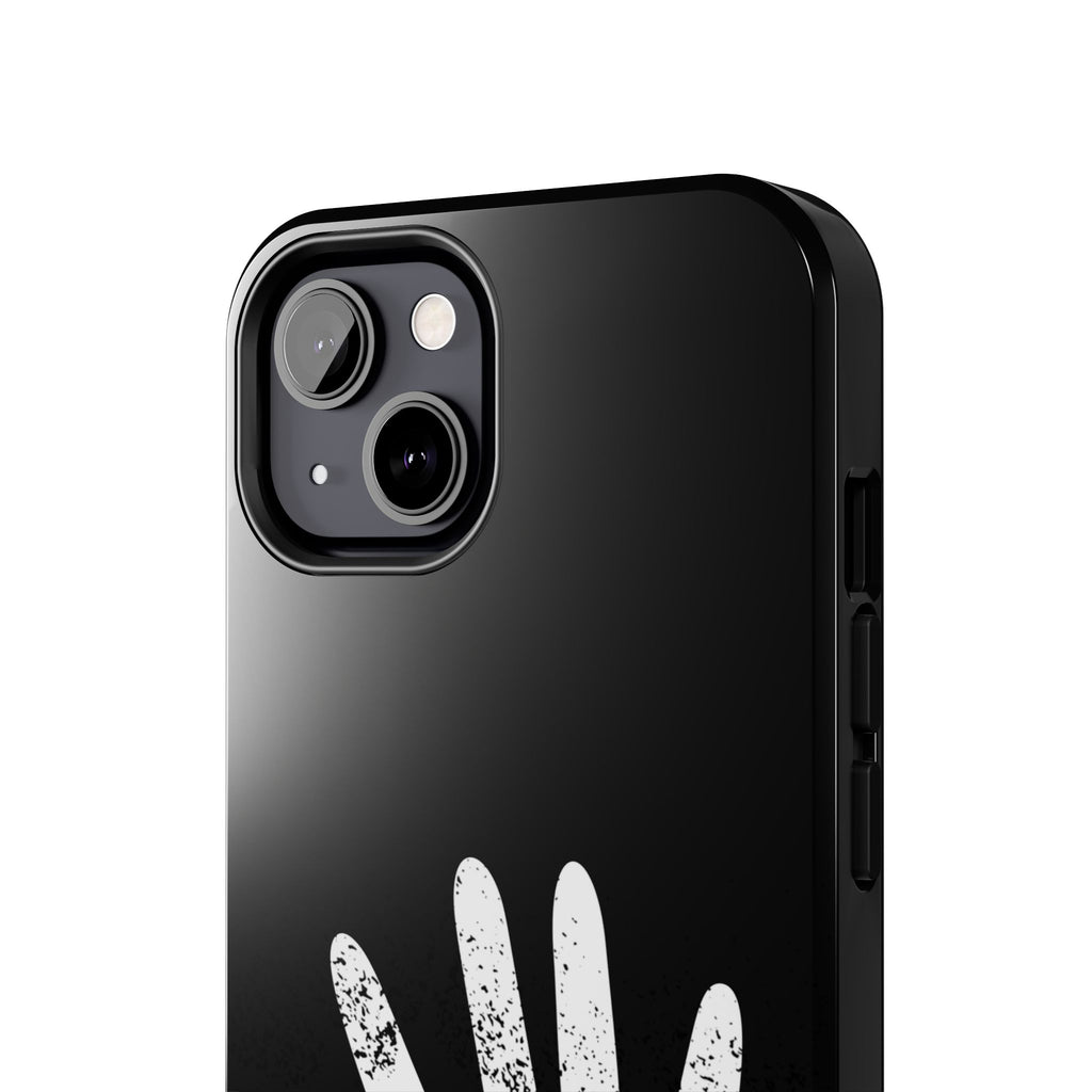 Phone Case — “Don’t Touch Me” Black Protective Tough Case