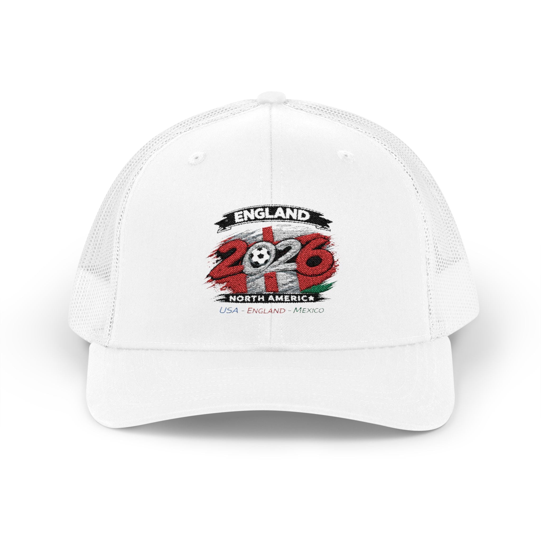 Retro 276 Trucker Snapback Cap — Vintage Racing Logo Mesh Hat