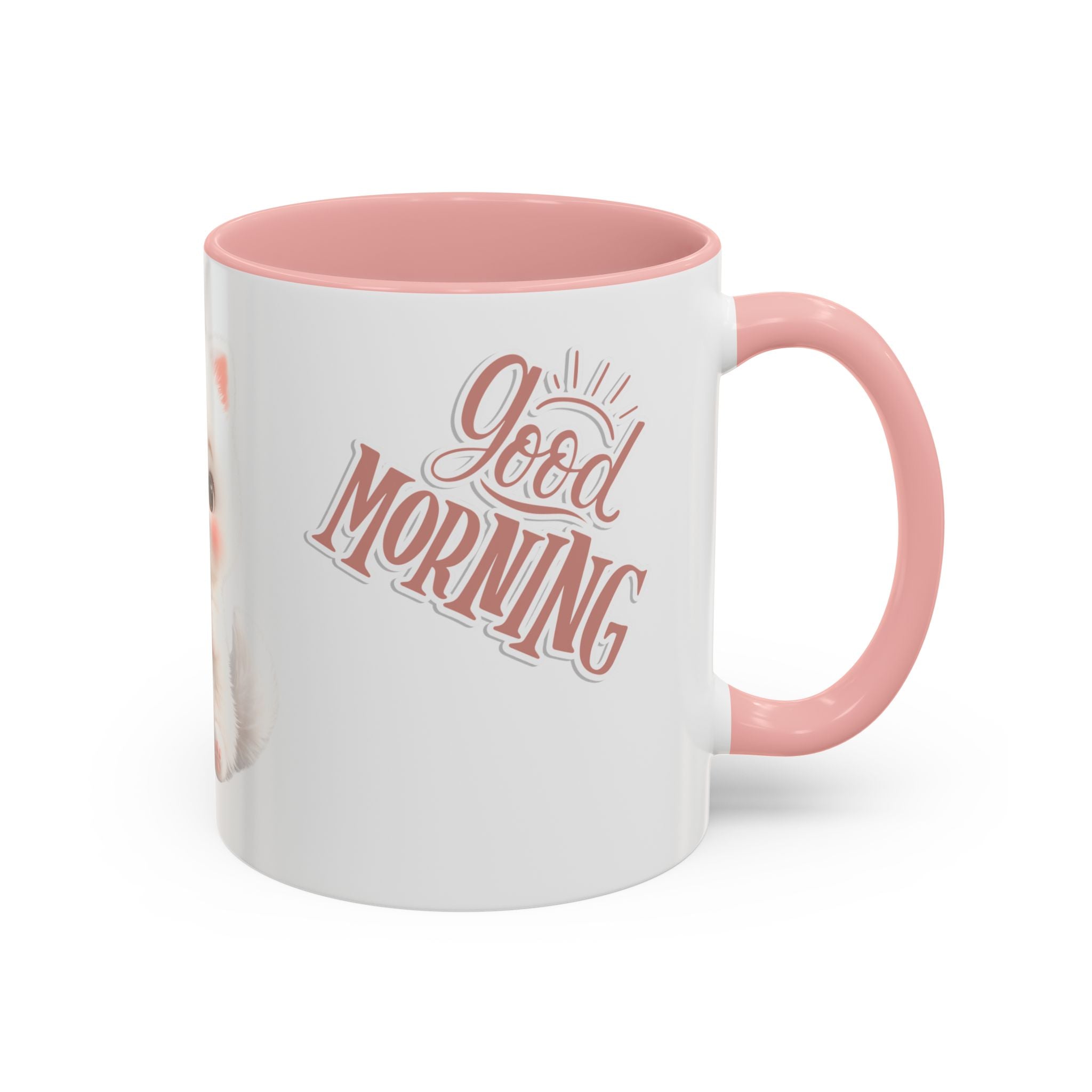 Good Morning Cute Kitten Coffee Mug
