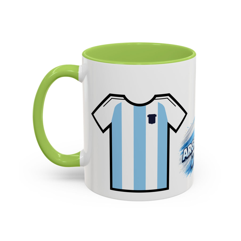 Argentina 2026 Soccer Mug – Blue/White Jersey Coffee Cup