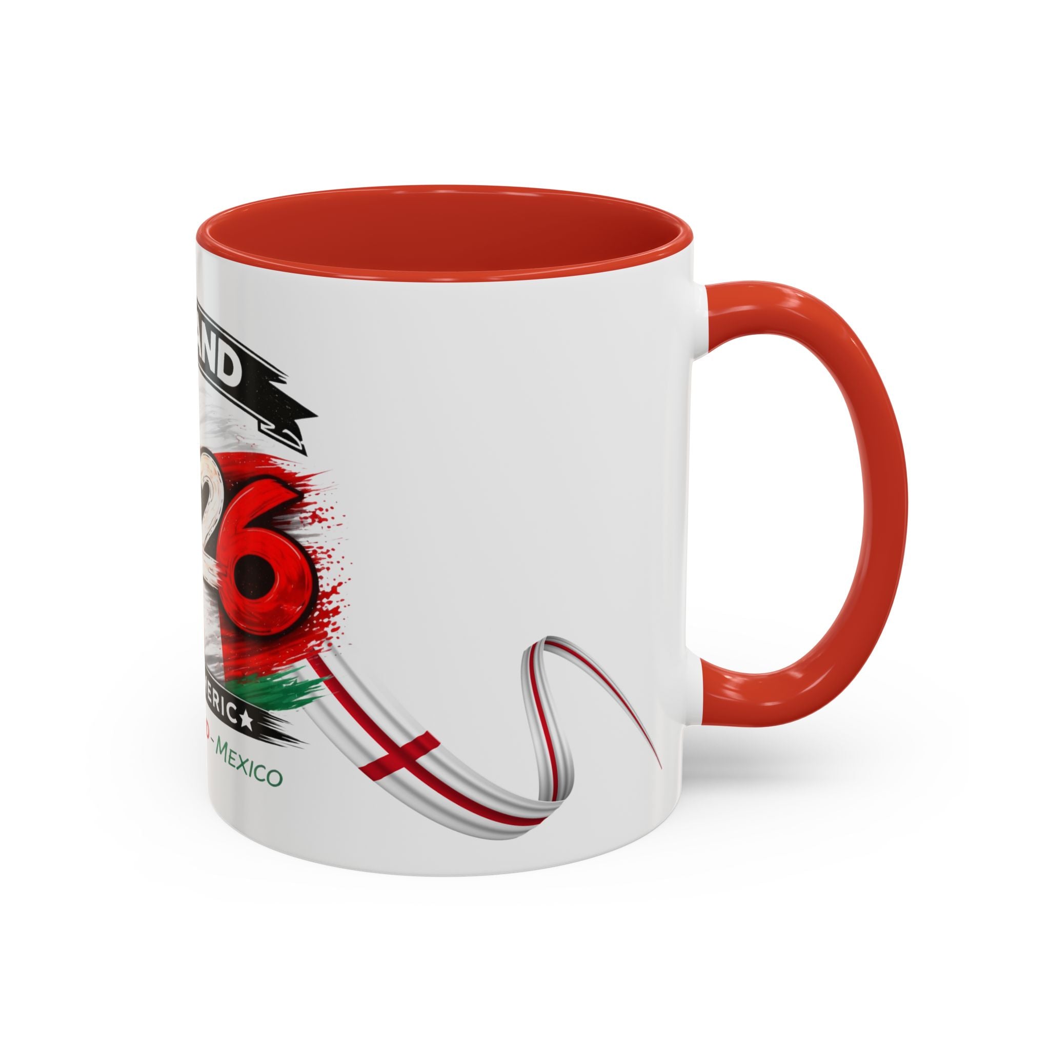 England 2026 Soccer  Cup Mug – North America (USA • England • Mexico)