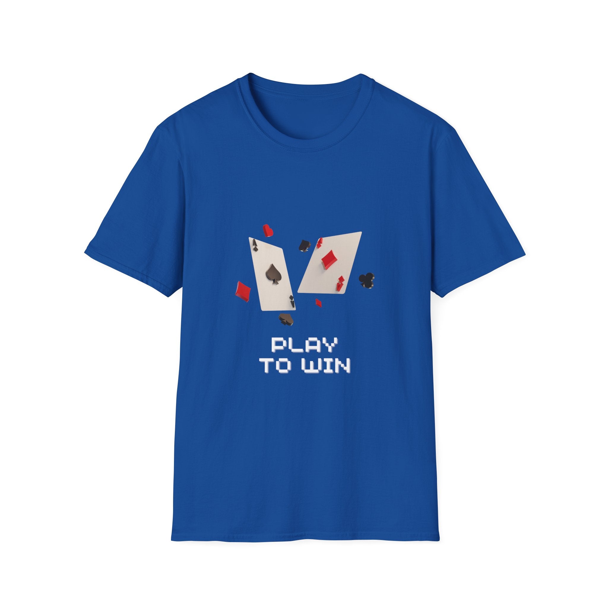 Play to Win T-Shirt — Poker Cards Gaming Tee