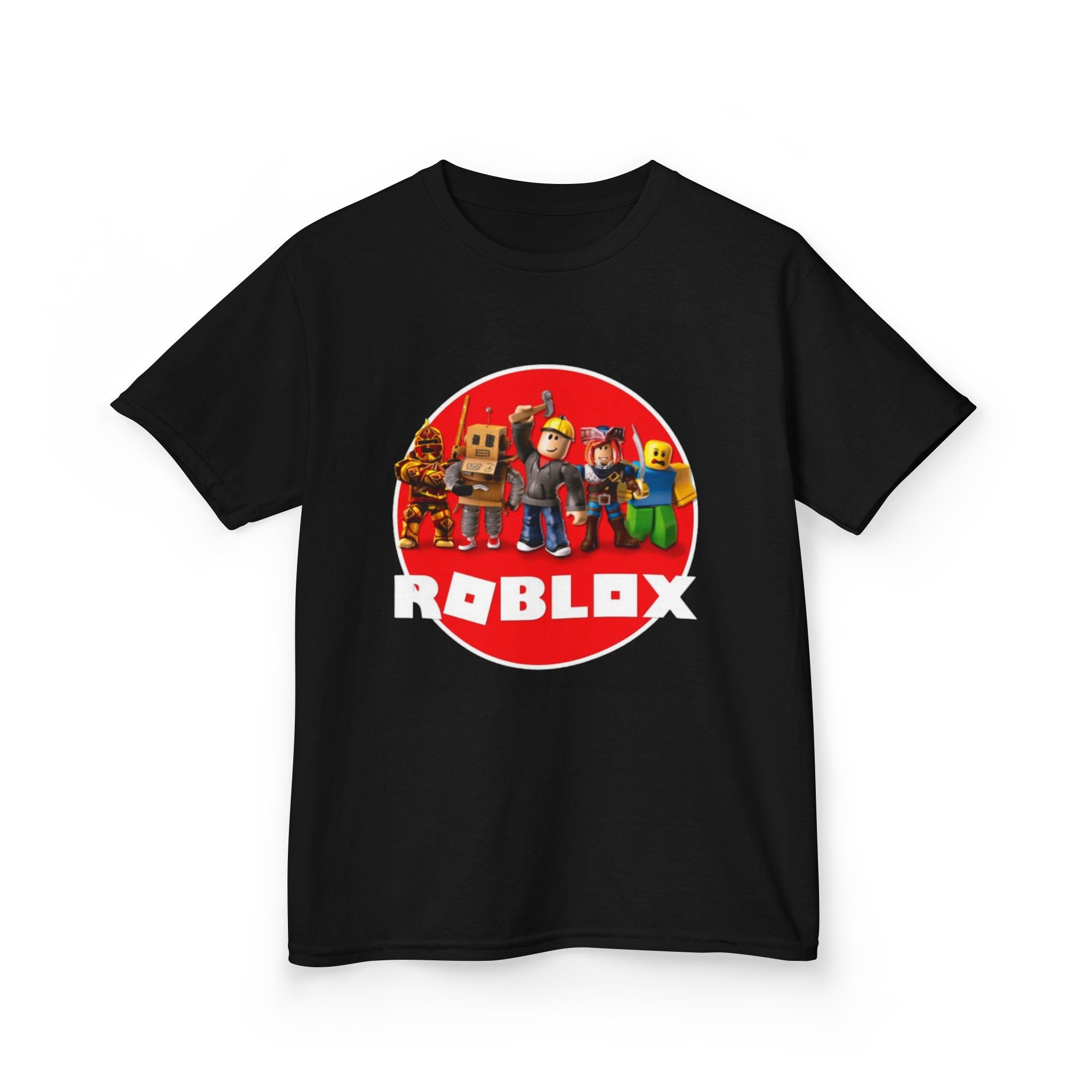Kids Roblox Logo T‑Shirt — Gamer Graphic Tee for Boys & Girls