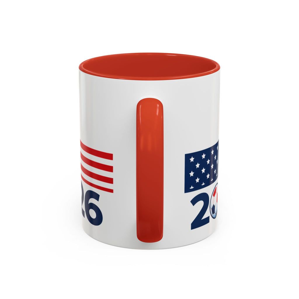 2026 cup USA+Canada Soccer Coffee Mug — 11/15oz Accent