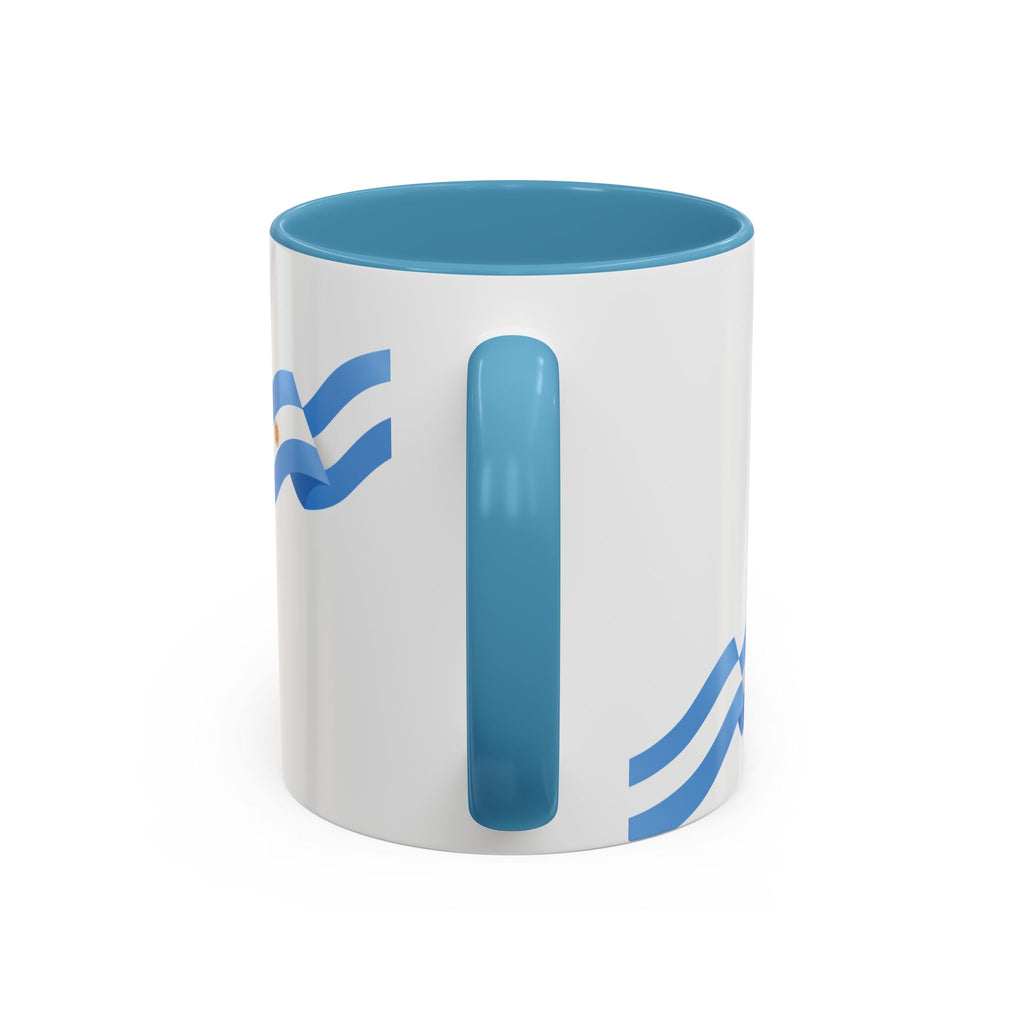 Argentina Soccer Player Coffee Mug – National Flag Accent