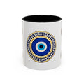 Evil Eye Accent Coffee Mug