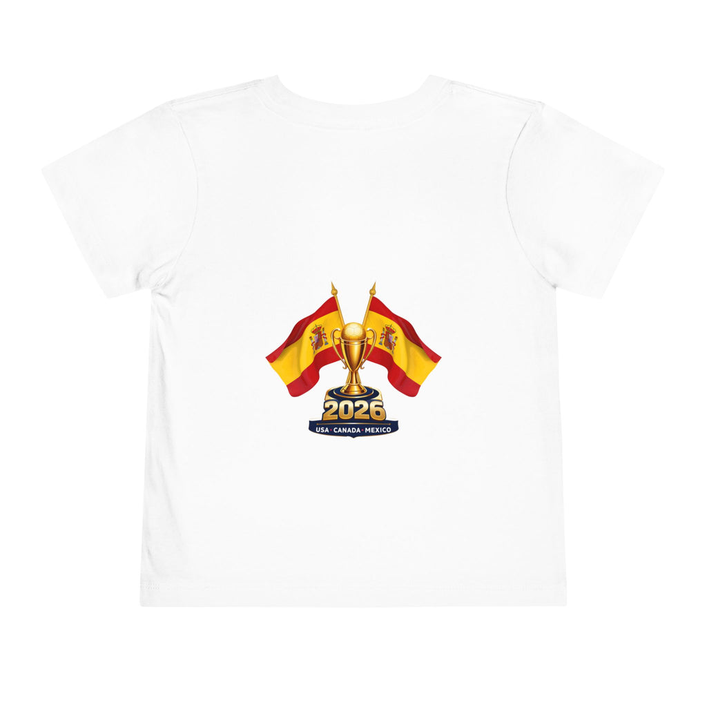 Spain 2026 Toddler Tee — Kids Cup Soccer Fan Shirt